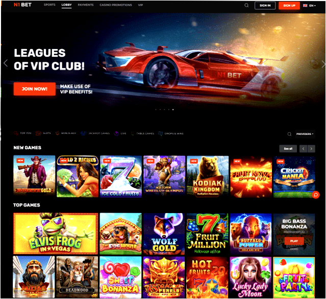 n1 bet casino